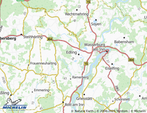 MICHELIN Schellwies map - ViaMichelin