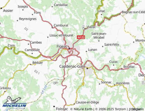 Carte MICHELIN Fumat - ViaMichelin