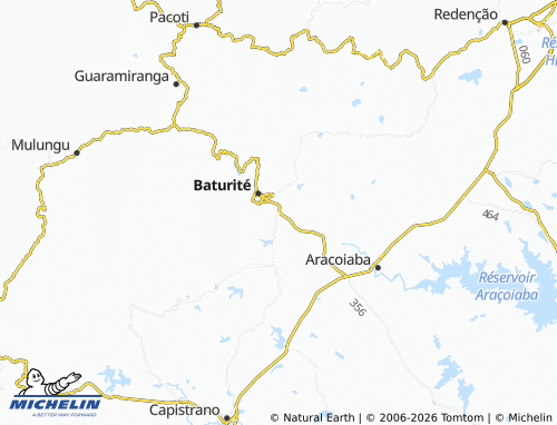 MICHELIN Feira do Gado map - ViaMichelin