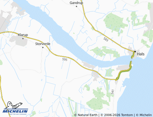 MICHELIN Skelby map - ViaMichelin