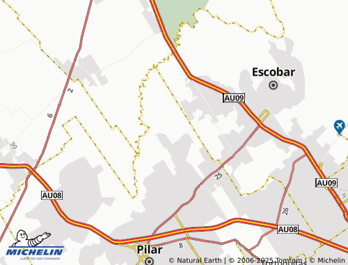 MICHELIN Zelaya map - ViaMichelin