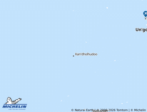 Mappa MICHELIN Kan'dholhudoo - ViaMichelin