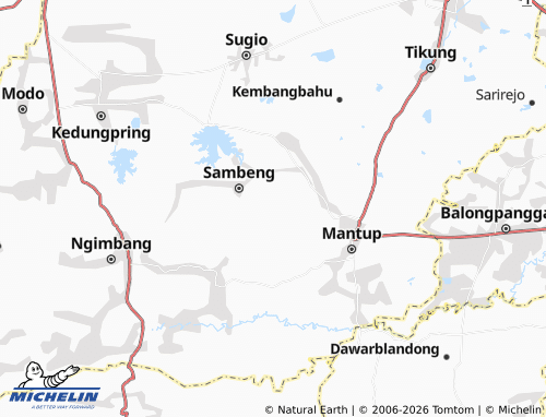MICHELIN Kedungbanjar map - ViaMichelin