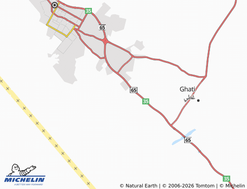 MICHELIN-Landkarte al-Nahdah - ViaMichelin