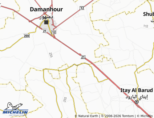 Mapa MICHELIN al-'Awaja - ViaMichelin