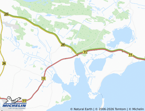 MICHELIN Østerild map - ViaMichelin