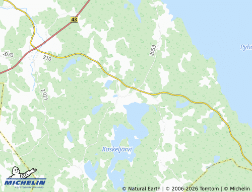 Mapa MICHELIN Honkilahti - ViaMichelin