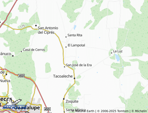 Mapa MICHELIN Las Norias - ViaMichelin