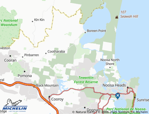 Mapa MICHELIN Ringtail Creek - ViaMichelin