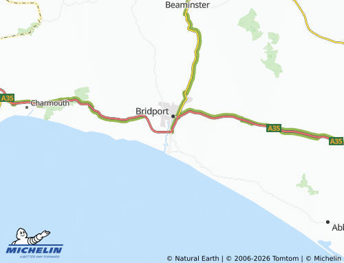 Mapa MICHELIN Bothenhampton - ViaMichelin