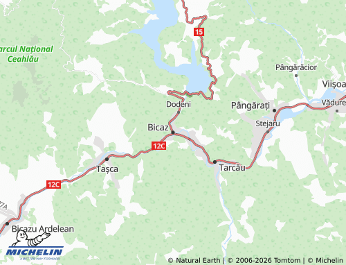 Mappa MICHELIN Bicaz - ViaMichelin