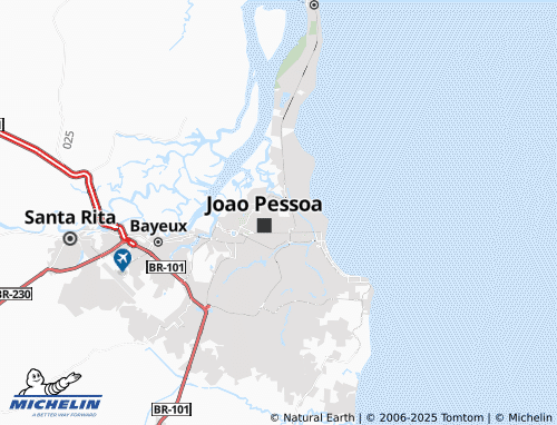 MICHELIN Bairro dos Ipês map - ViaMichelin