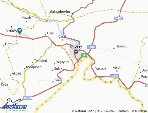 MICHELIN Sur map - ViaMichelin