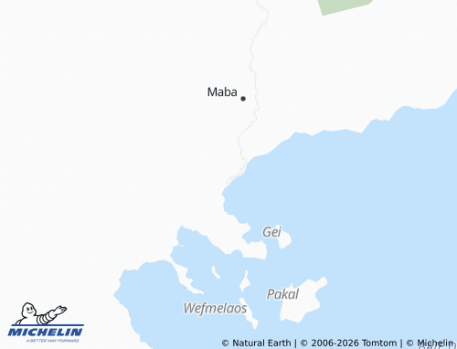 MICHELIN Teluk Buli map - ViaMichelin