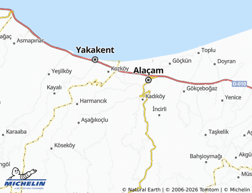 Mappa MICHELIN Bekiroğlu - ViaMichelin