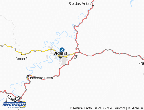 MICHELIN-Landkarte Morada do Sol - ViaMichelin