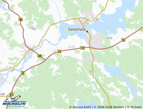 MICHELIN-Landkarte Tyrväänkylä - ViaMichelin