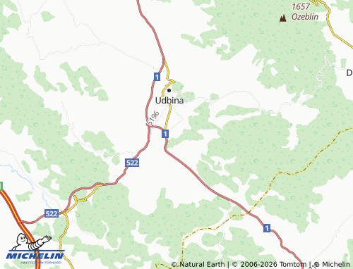 Mapa MICHELIN Mutilić - ViaMichelin