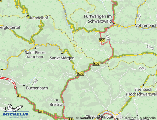 Carte MICHELIN Hinterstraß - ViaMichelin