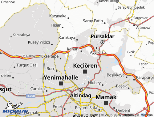 MICHELIN Atapark map - ViaMichelin
