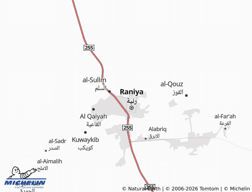 MICHELIN-Landkarte al-Burouj - ViaMichelin