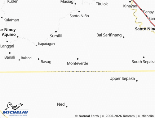 MICHELIN Monteverde map - ViaMichelin
