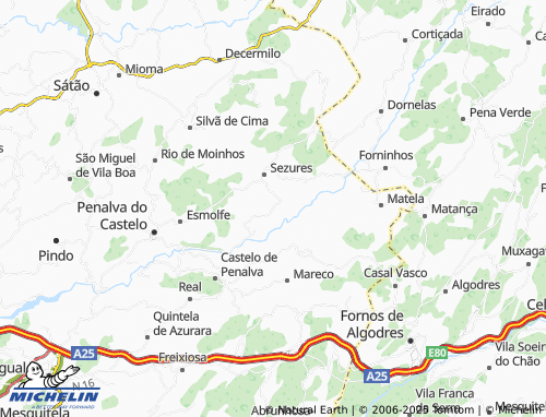 MICHELIN Campina map - ViaMichelin