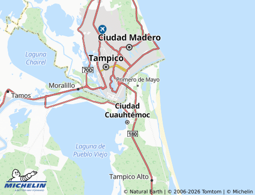 Mappa MICHELIN Pescadores II - ViaMichelin