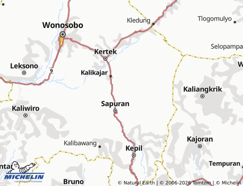 MICHELIN Ngadisalam map - ViaMichelin