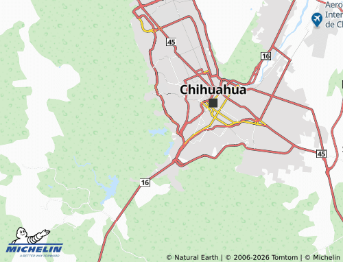 Mapa MICHELIN Lomas Altas Etapa IV - ViaMichelin