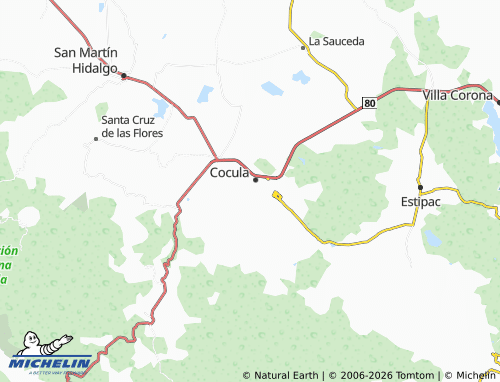 MICHELIN Colimilla map - ViaMichelin