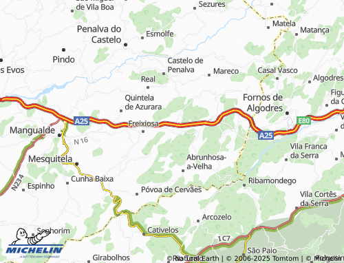Carte MICHELIN Tragos - ViaMichelin