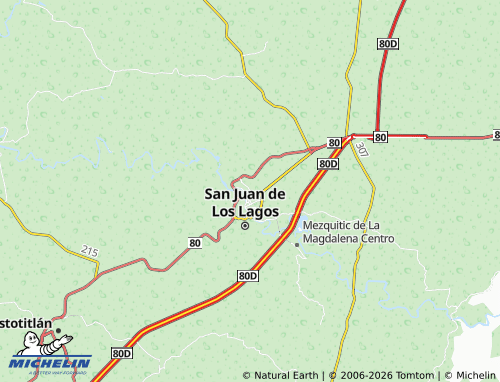 Mappa MICHELIN Las Ventanas - ViaMichelin
