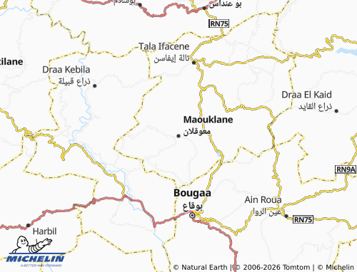 Carte MICHELIN Maouklane - ViaMichelin