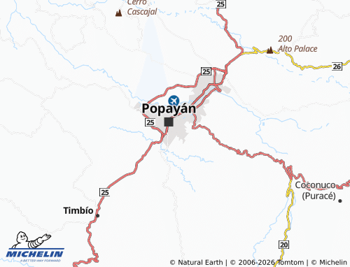 Mapa MICHELIN Alfonso López - ViaMichelin