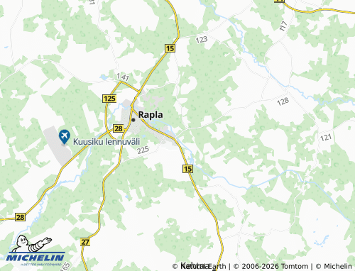MICHELIN Ülejõe map - ViaMichelin