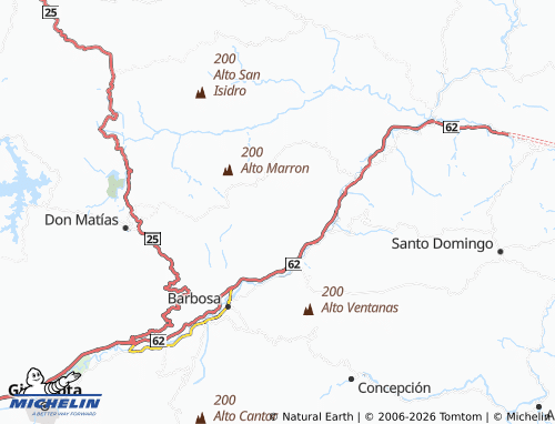 MICHELIN-Landkarte La Calda - ViaMichelin