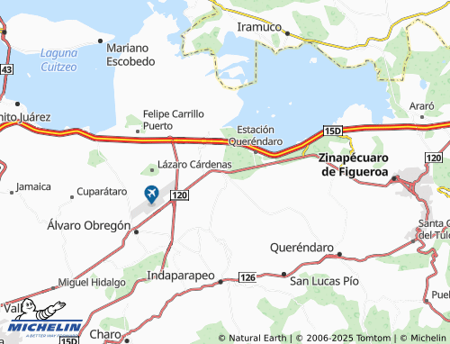 MICHELIN Belisario Domínguez map - ViaMichelin