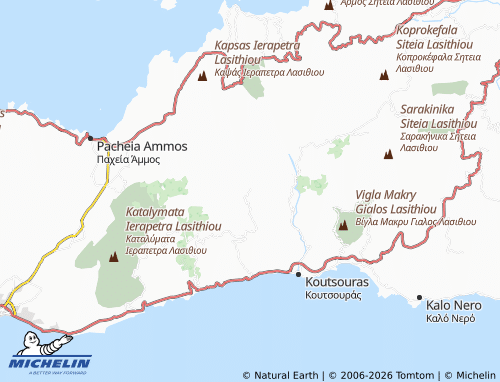 MICHELIN Oreino map - ViaMichelin
