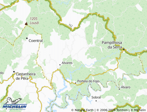 Mappa MICHELIN Casal de Cima - ViaMichelin