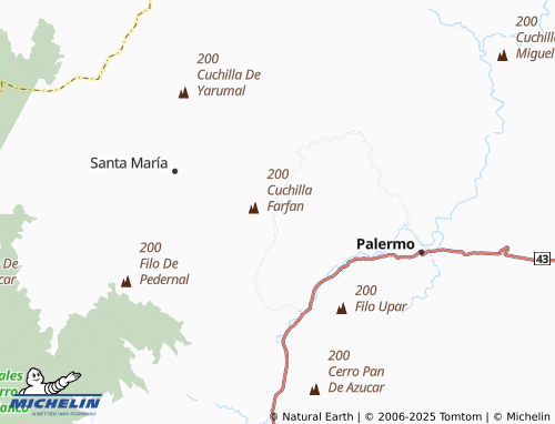 MICHELIN Santo Domingo map - ViaMichelin
