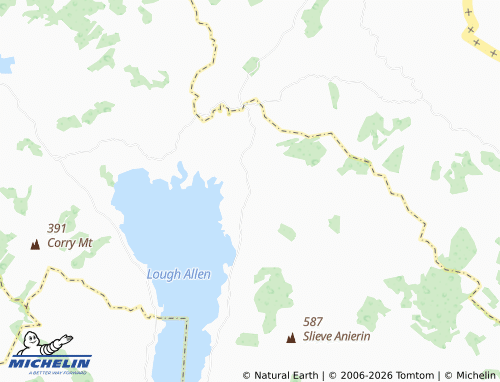 MICHELIN Ballinagleragh map - ViaMichelin