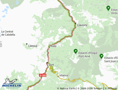 Carte MICHELIN Beraní - ViaMichelin