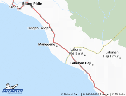MICHELIN Kedai map - ViaMichelin