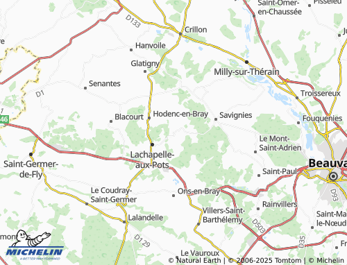 Carte MICHELIN Armentières - ViaMichelin