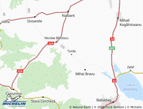 MICHELIN Turda map - ViaMichelin