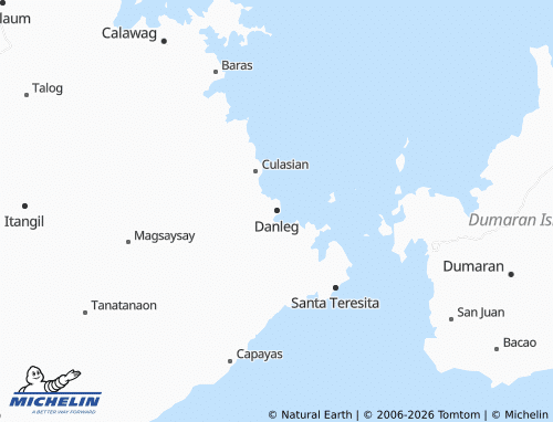 Mappa MICHELIN Danleg - ViaMichelin