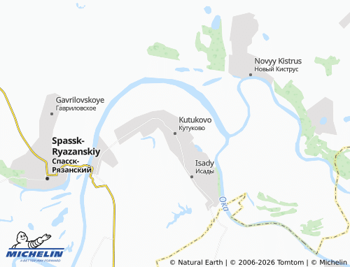 MICHELIN Kutukovo map - ViaMichelin