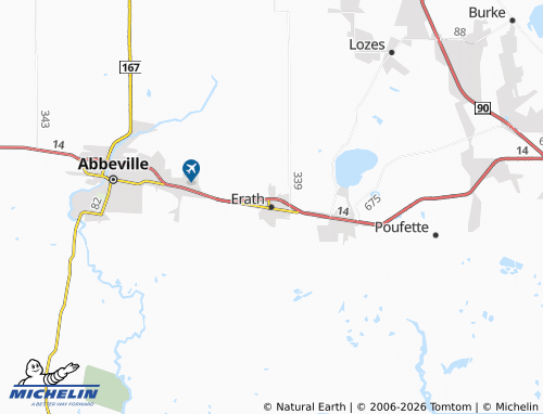 Mappa MICHELIN Erath - ViaMichelin