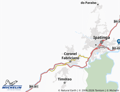 Carte MICHELIN Caladão - ViaMichelin